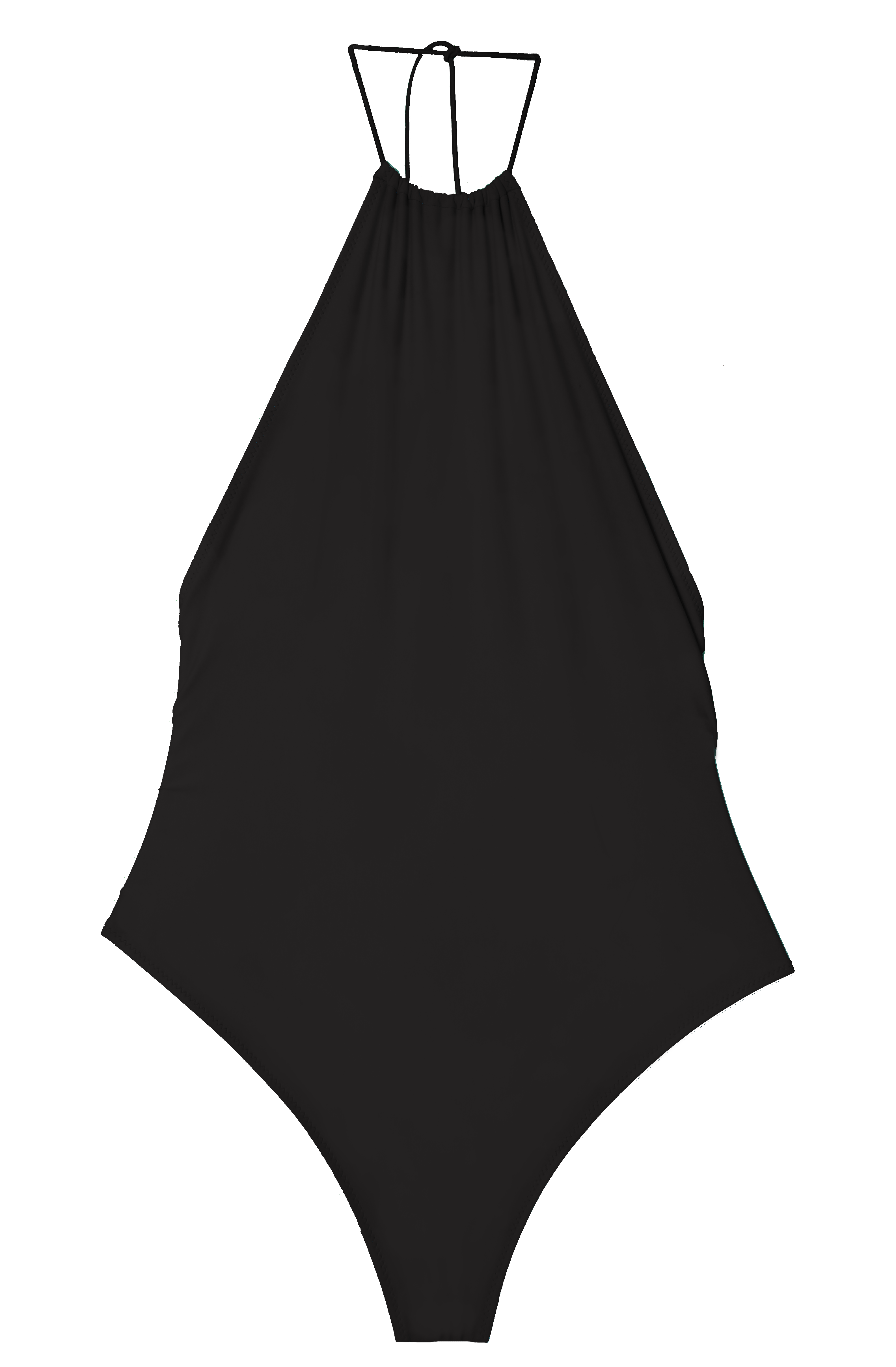 HALTER ONE-PIECE SWIMSUIT