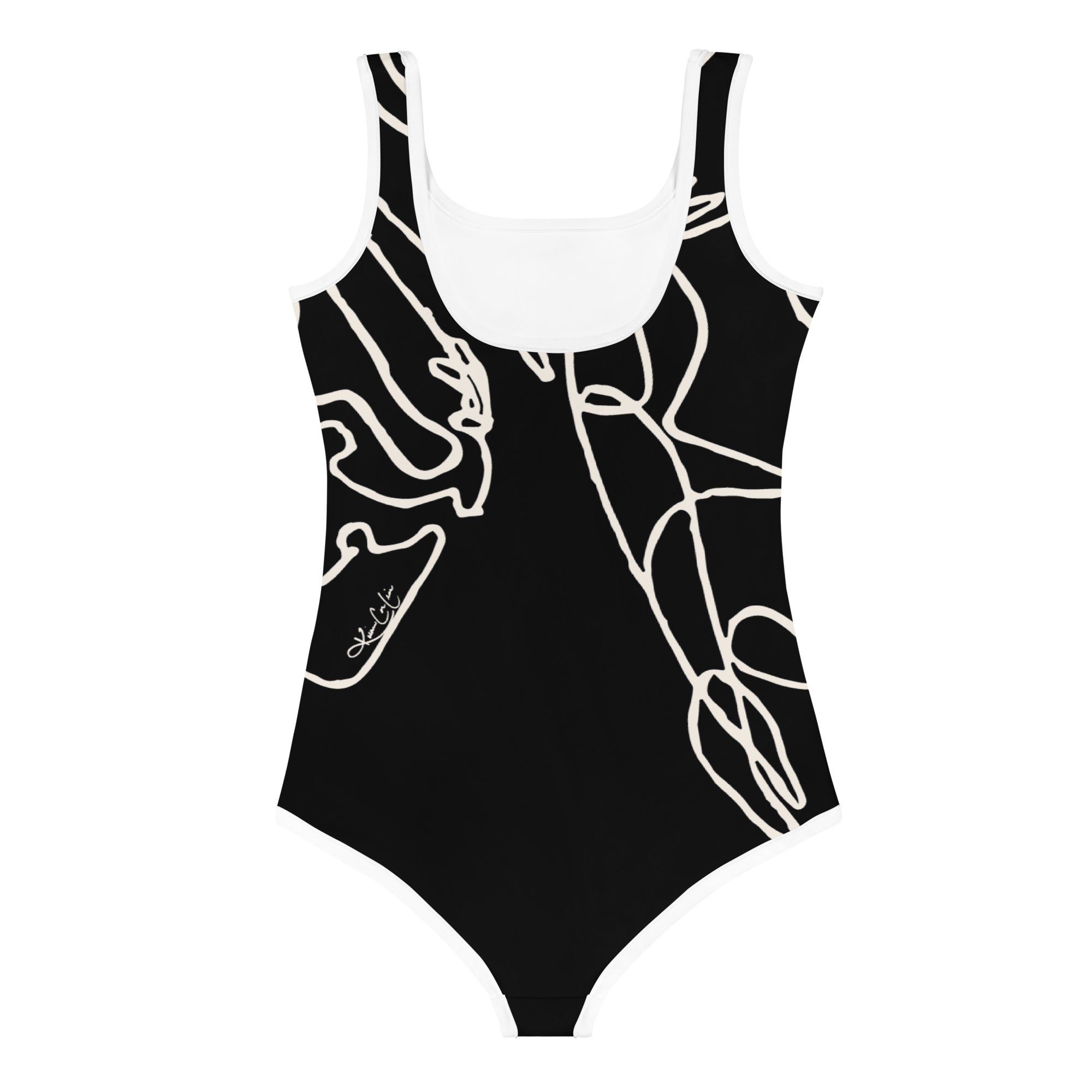Mini Signature Print Swimsuit