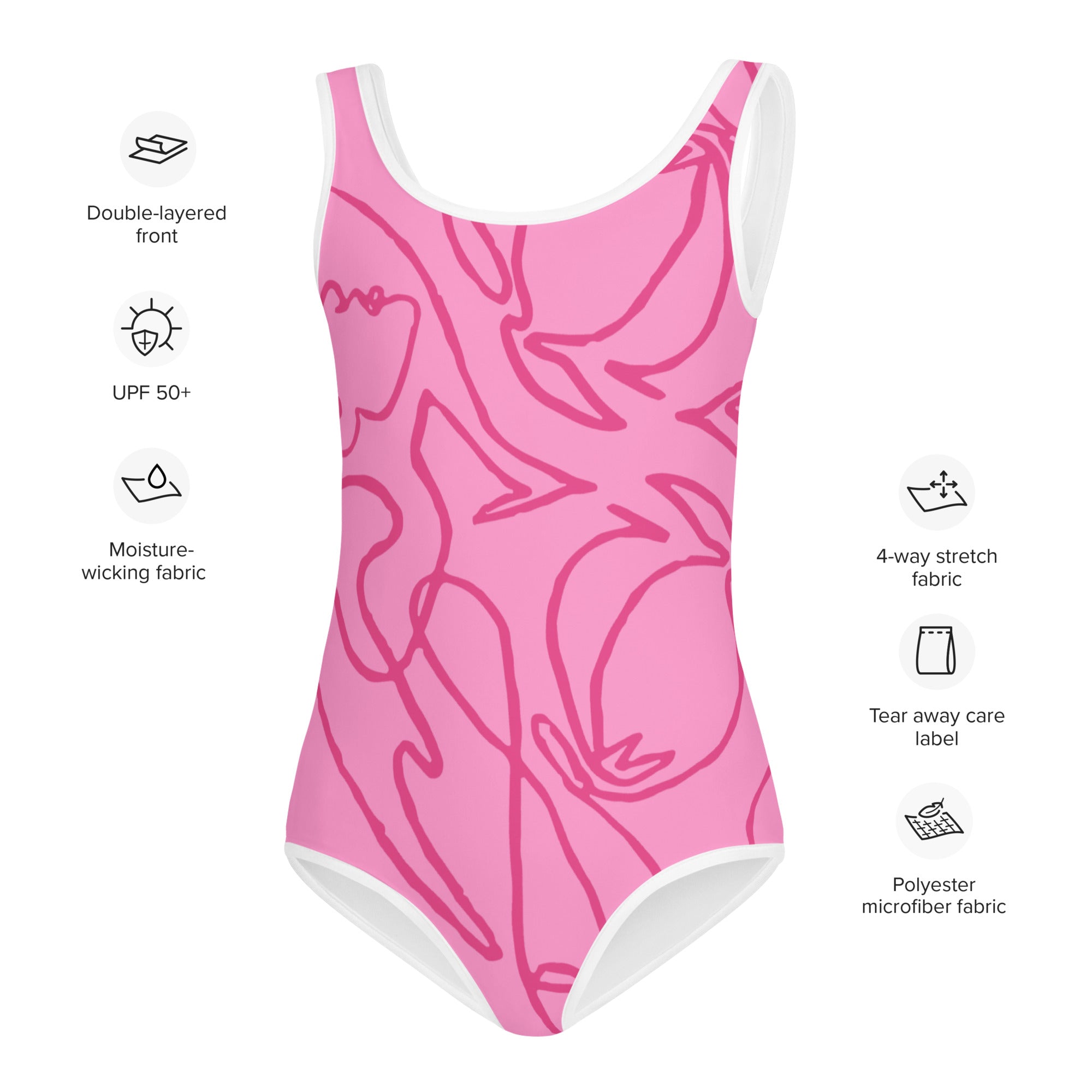 Mini Signature Print Swimsuit