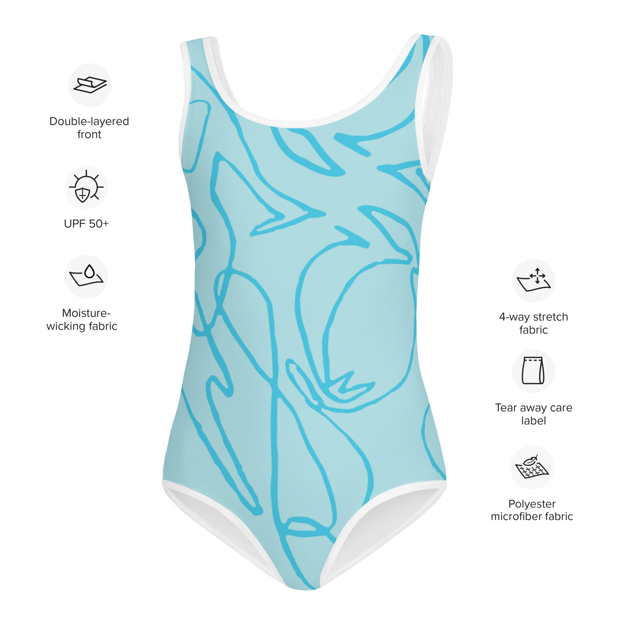 Mini Signature Print Swimsuit