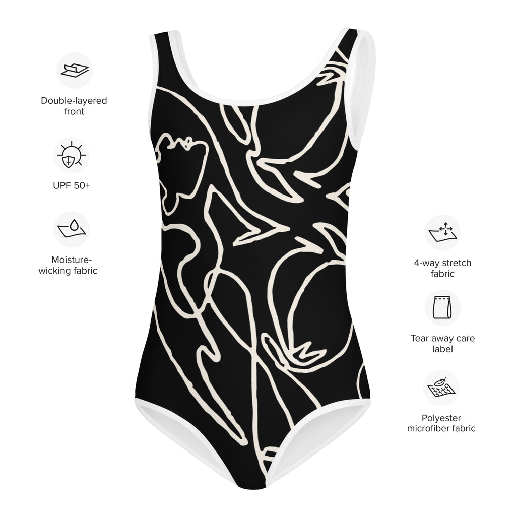 Mini Signature Print Swimsuit