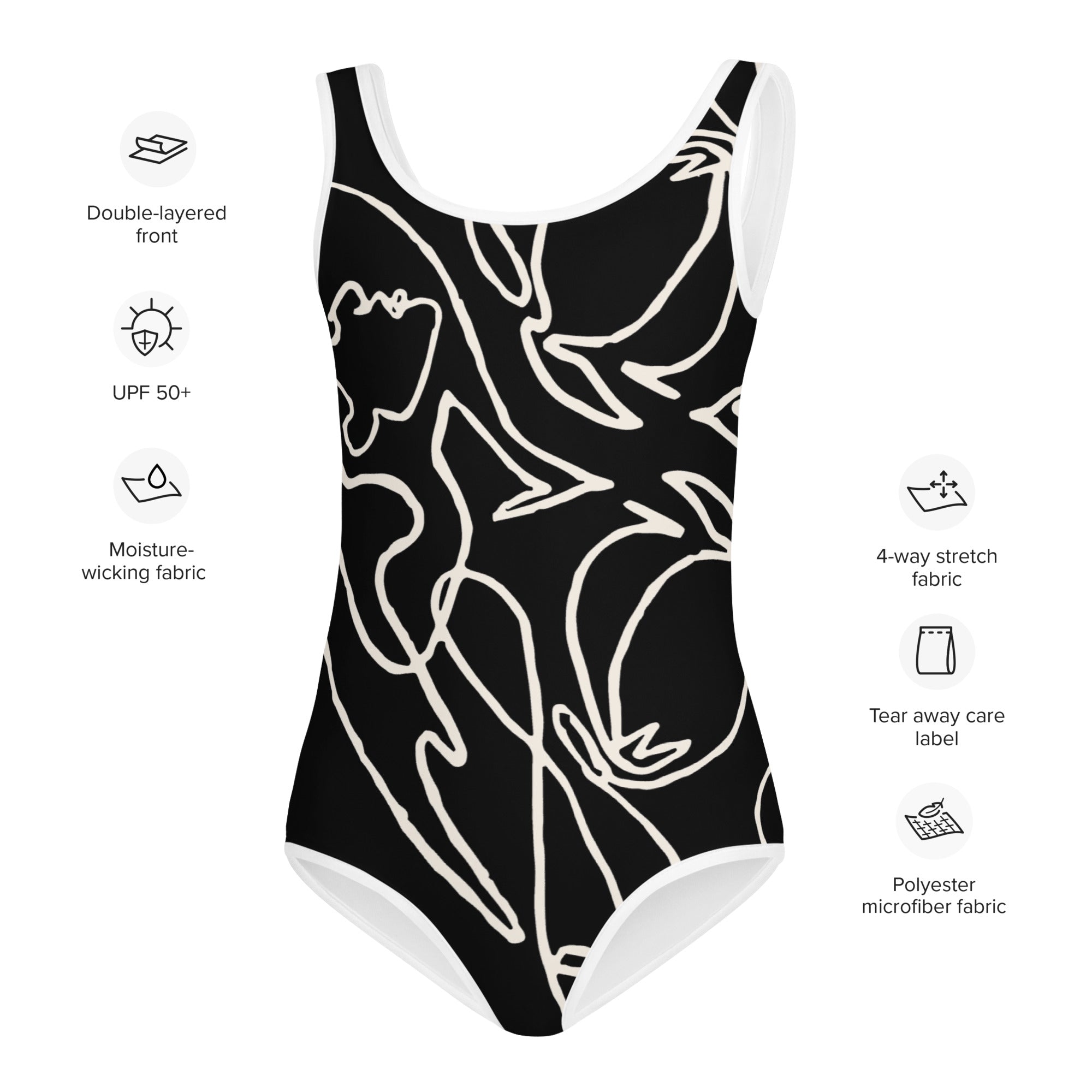 Mini Signature Print Swimsuit