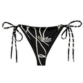 Signature Print Recycled String Bikini Bottom