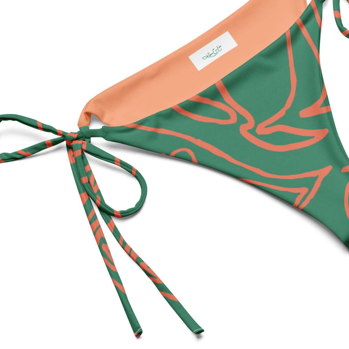 Signature Line-Art Tie-Bikini