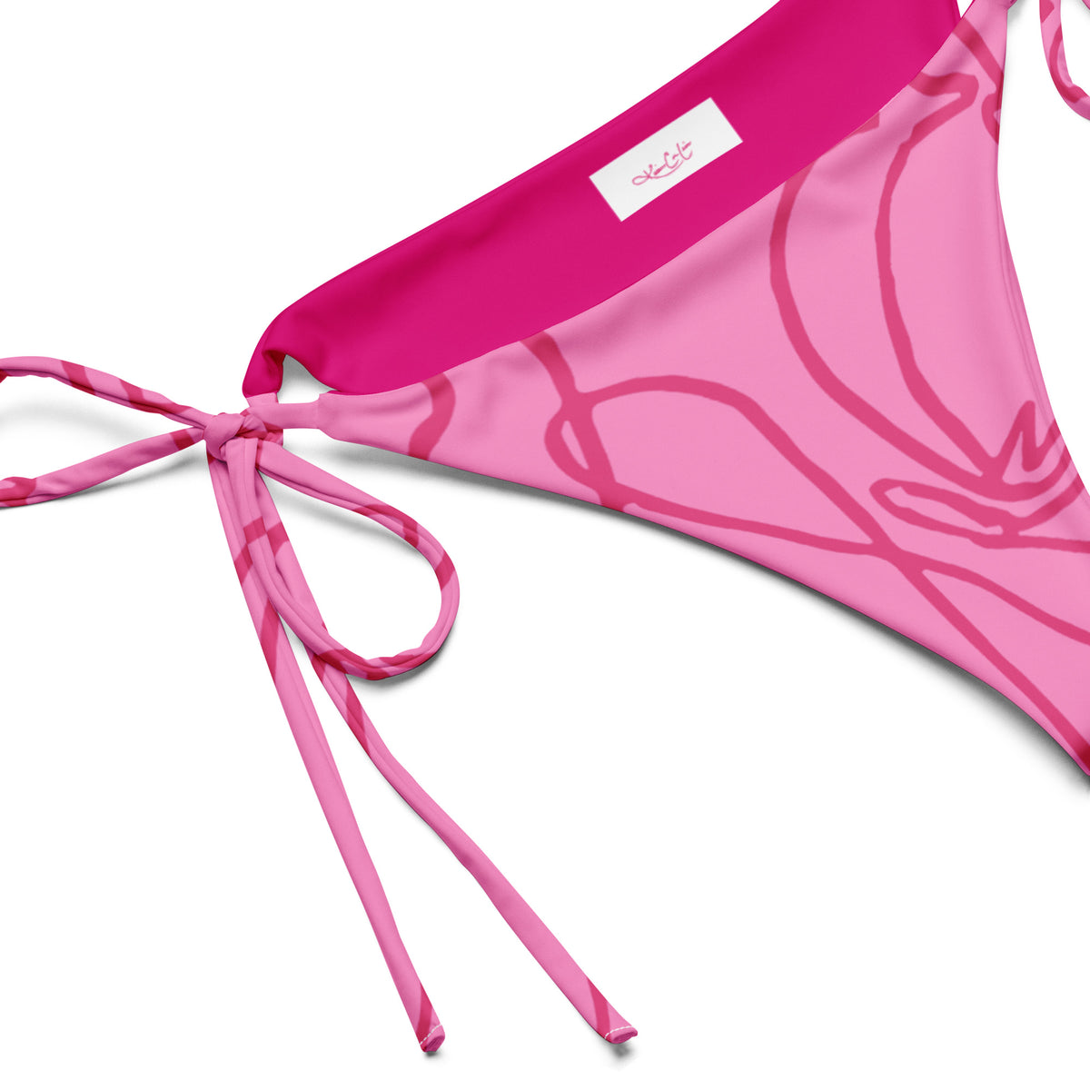Signature Line-Art Tie-Bikini