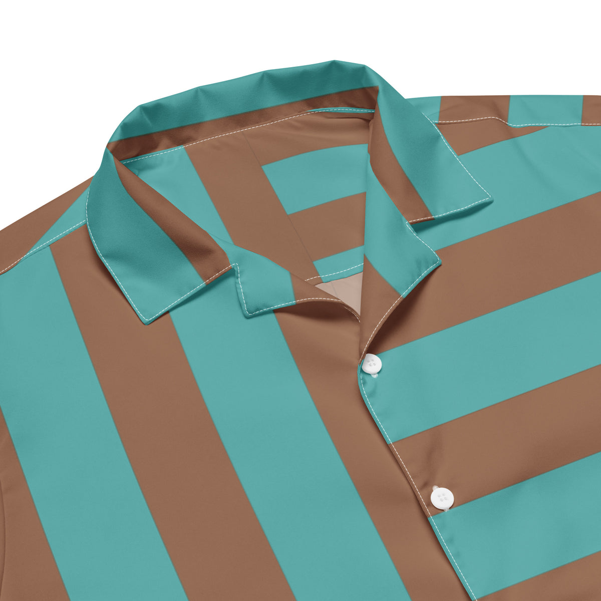 Striped Unisex button shirt