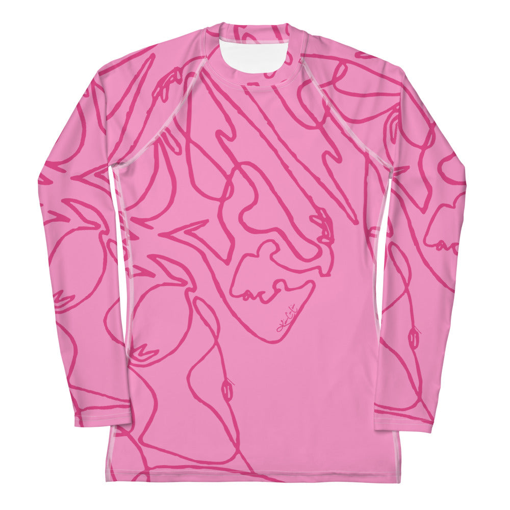Signature Line-Art Rash Guard