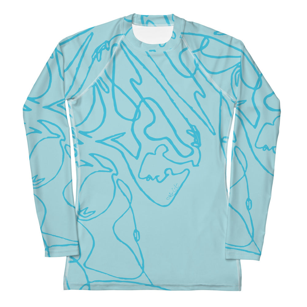 Signature Line-Art Rash Guard